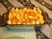 Conchiglione com Ricota Defumada