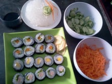 Sushi vegetariano