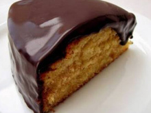 Cobertura simples de chocolate