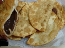 Pastel de brigadeiro