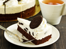 Cheesecake de Oreo: base crocante e o recheio de chocolate branco é a sobremesa dos sonhos