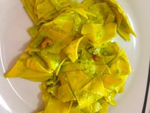 Macarrão com gorgonzola