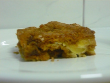 Torta seca de banana do Sr. Selio