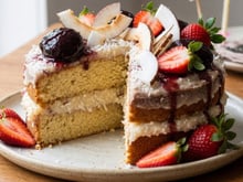 Bolo de aniversário sem glúten
