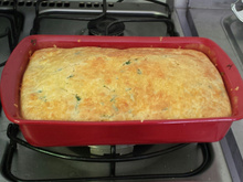 Torta simples de chuchu