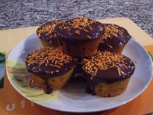 Muffins de cenoura