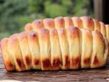Pão de banana fofinho