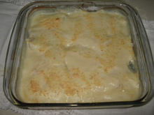 Filé de peixe ao molho branco fácil