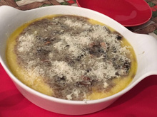 Polenta mole com funghi