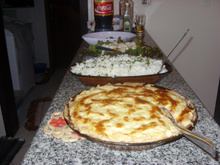 Escondidinho de frango ou filé mignon