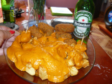 Batatas bravas espanhola
