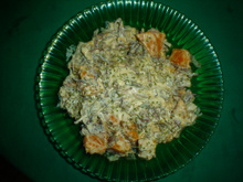 Abóbora com carne seca