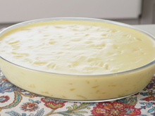 Gelado de abacaxi fácil