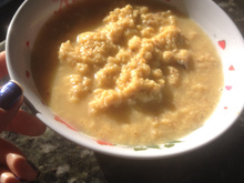 Ambrosia de leite condesado