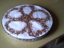 Pavê de sonho de valsa