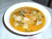 Sopa Creme (com sobras de estrogonofe)