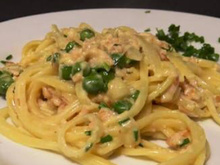 Spaghetti à parisiense