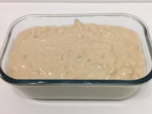 Canjica com amendoim