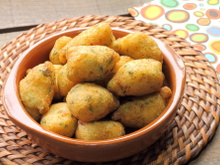 Bolinhos vegetarianos deliciosos