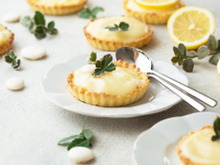 Tortinha de limão fit na air fryer é saudável e fica pronta em até 15 minutos