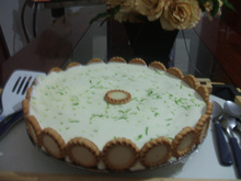 Torta de limão cremosa