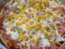 Pizza de liquidificador fácil