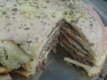 Lasanha de panqueca