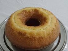 Bolo de laranja simples 