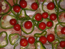 Frango no forno com maionese