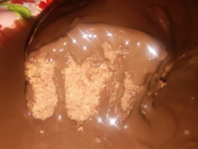 Bolo de chocolate com leite de coco