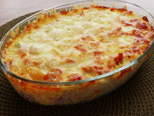 Arroz de forno cremoso