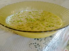 Mousse com fruta de limão