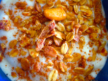 Sorvete light de banana