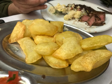 Batata pastel ou batata souflé