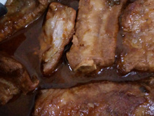 Costelinha Suina na cerveja