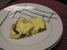 Filé mignon com bacon ao molho de mostarda