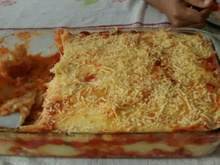 Cachorro quente de travessa