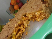 Torta de batata doce