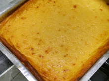 Bolo de fubá cozido