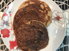 Panqueca de Banana com aveia e linhaça