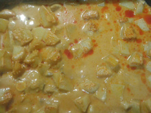 Peixe ao coco no forno