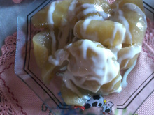 Doce de casca de laranja da terra