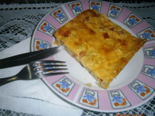 Torta de abobrinha simples