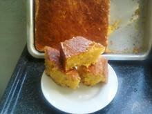 Bolo fofinho de milho