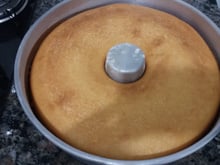 Bolo mané pelado da mamãe Jovelina