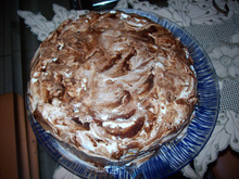 Torta gelada mesclada