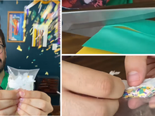 Descobri como fazer um lança-confete com saco zip para o Carnaval e agora todo ano as crianças me pedem