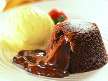 Petit gateau de café