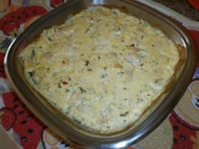 Filé de frango ao molho de mostarda ao forno