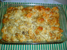 Couve-flor gratinada
